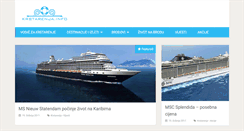 Desktop Screenshot of krstarenja.info